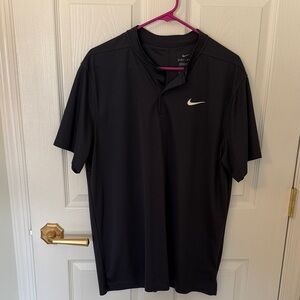 Nike Men's Black Polo Shirt